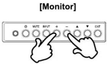 IIYAMA ProLite LH5580S - ■ Adjust the volume of sound - 1