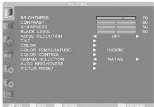IIYAMA ProLite LH5580S - OPERATING THE MONITOR - 1