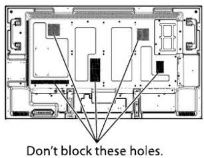 IIYAMA ProLite LH5580S - CAUTION - 2