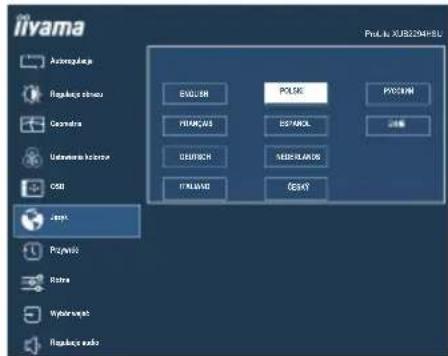 IIYAMA ProLite XUB2294HSU-B1 - Język Language - 1