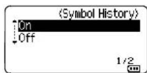 (Symbol History) On Off 1/2