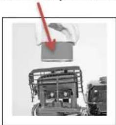 AGROPARTS DR40 - b) Obsługa filtra powietrza - 1