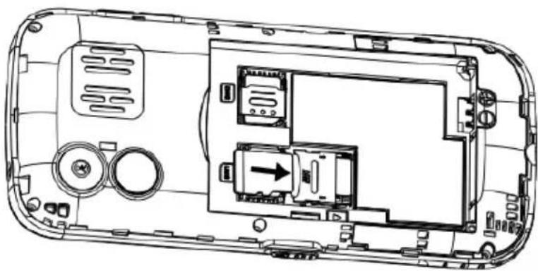 MaxCom MM443 - Instalacja karty pamięci - 3