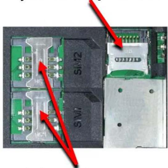 myPhone Hammer 4 Plus - Montaż karty SIM, karty pamięci i akumulatora - 1