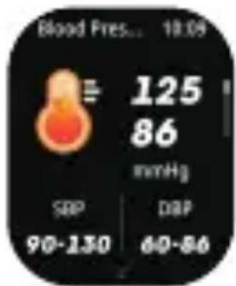 Blood Pres... 10:09 125 86 mmHg SBP 90-130 DBP 60-86