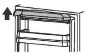 HITACHI R-W660PRU3 - Pokrywa balkonika w drzwiach - 1