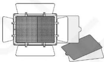 Yongnuo YN600L II - g) Regulacja temperatury koloru - 1