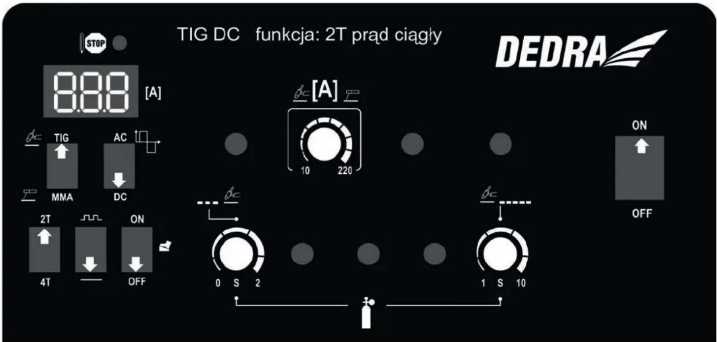 DEDRA DESTi225AC - Funkcja DC 2T - 1