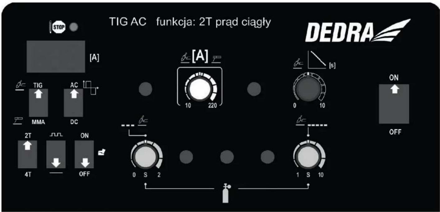 DEDRA DESTi225AC - Funkcja AC 2T - 1