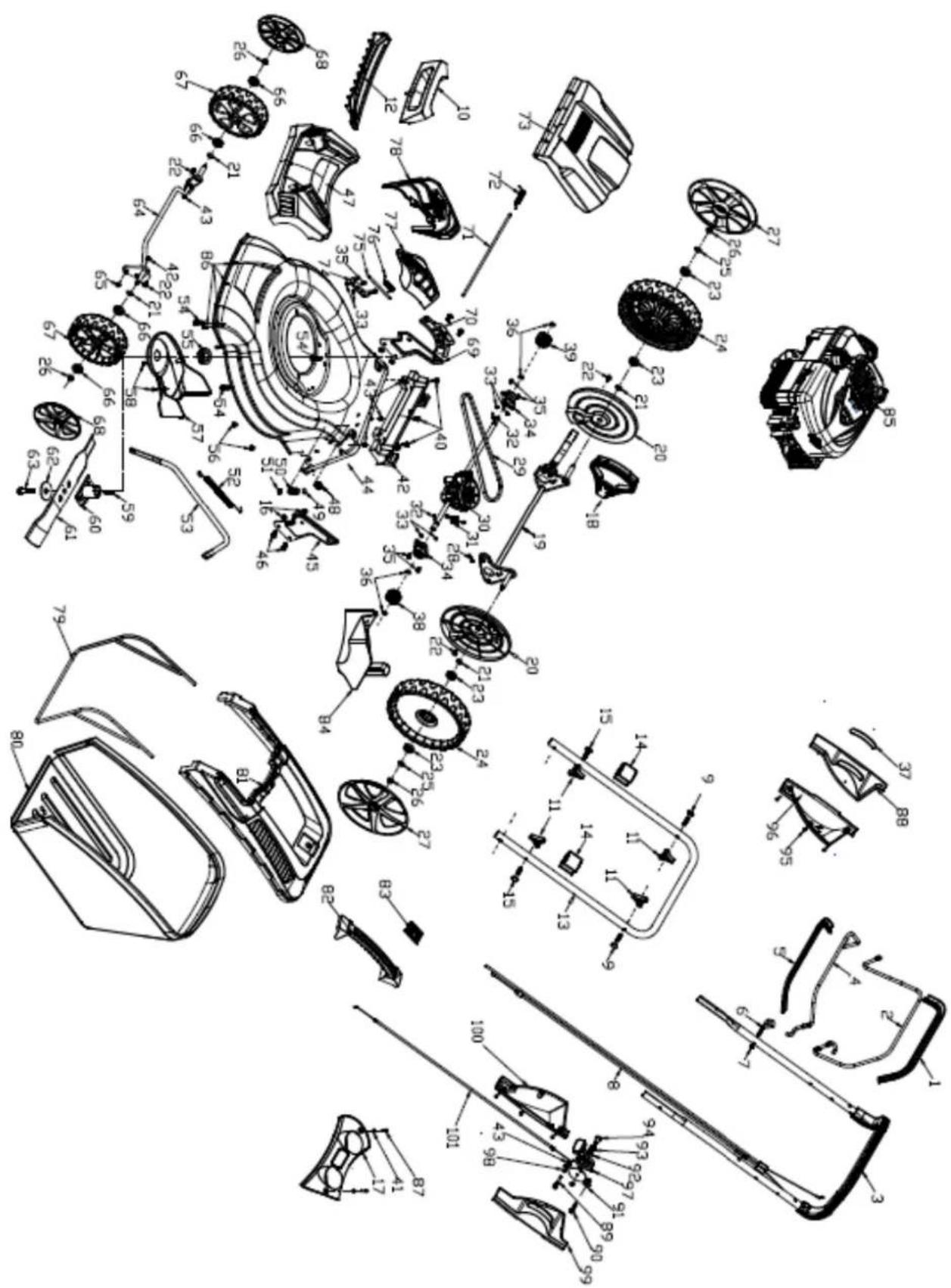 Handy SH51BS750N-4w1 - RYSUNEK ZŁOŻENIOWY NR 1 - 1