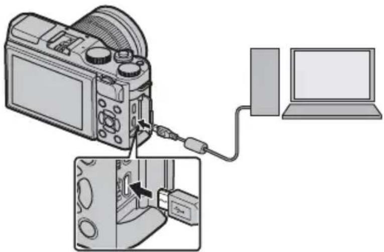 FUJI X-A5 - Podłączanie aparatu - 1