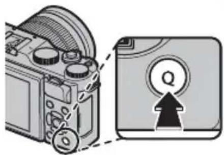 FUJI X-A5 - Edycja szybkiego menu - 1