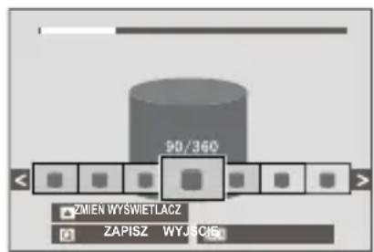 90/360 ZMIEN WYSWIETLACZ ZAPISZ WYJSCIS