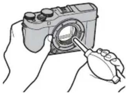 FUJI X-A5 - Czyszczenie przetwornika obrazu - 3
