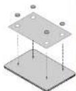 MOBILE PIXELS Duex Lite - Center Inside Panel - 1