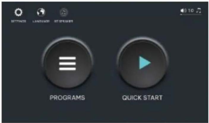 SETTINGS LANGERS RET SPEAKER PROGRAMS QUICK START