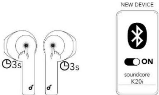soundcore K20i - PAROWANIE RĘCZNE - 1