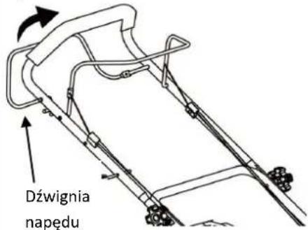 Dźwignia napędu