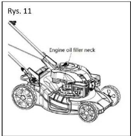 Rys. 11 Engine oil filler neck