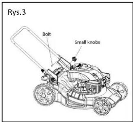 Rys.3 Bolt Small knobs