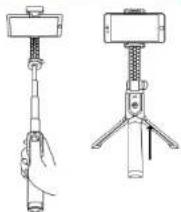 EASYPIX GoXtreme GS1 - 5: Selfie Stick lub statyw - 1