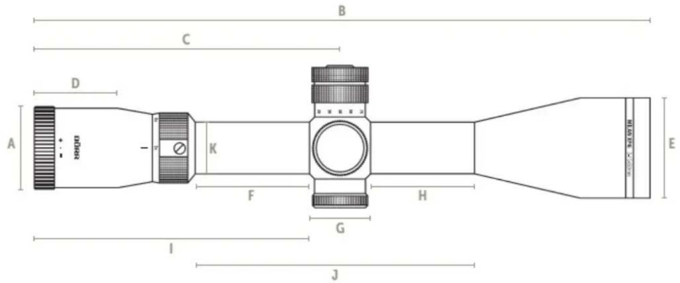 Dörr Milan XP MDi 3-15x50mm - Dane techniczne - 1