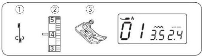 JANOME DC6100 - Regulacja długości ściegu - 1