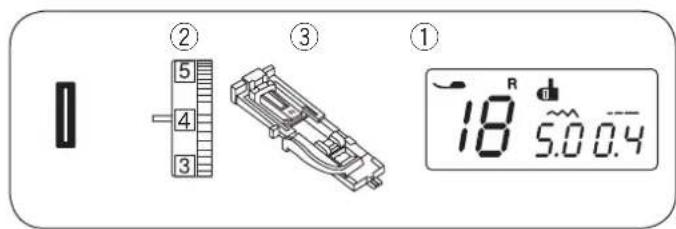 JANOME DC6100 - Dziurka elastyczna i Dziurka antyczna - 1