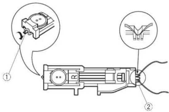 JANOME DC6100 - Dziurka elastyczna i Dziurka antyczna - 2