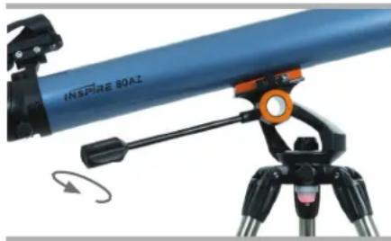 CELESTRON Inspire 70AZ - UŻYWANIE TELESKOPU - 1