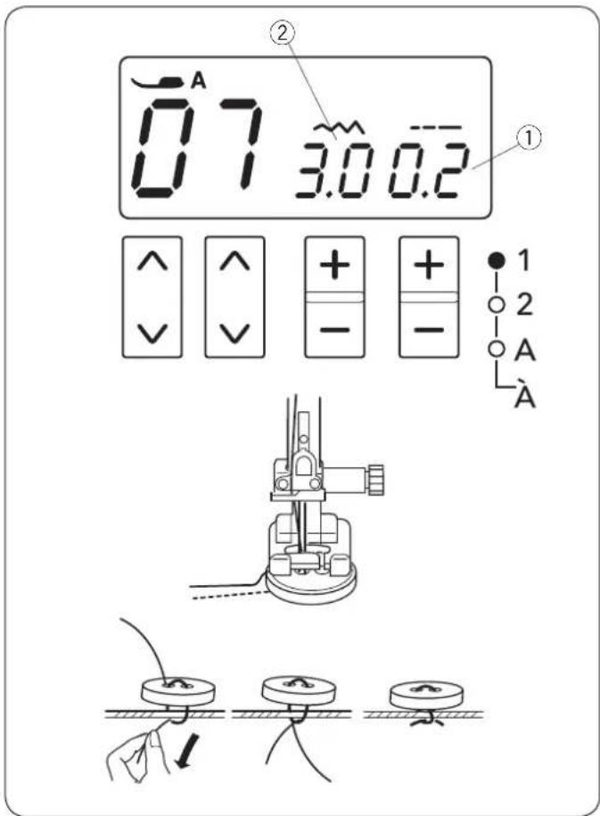 JANOME DM7200 - Przyszywanie guzików - 1