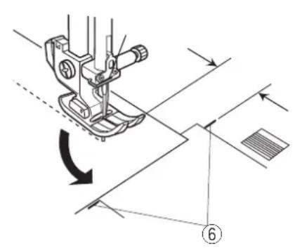 JANOME DM7200 - Szycie grubych materiałów przy krawędzi - 2