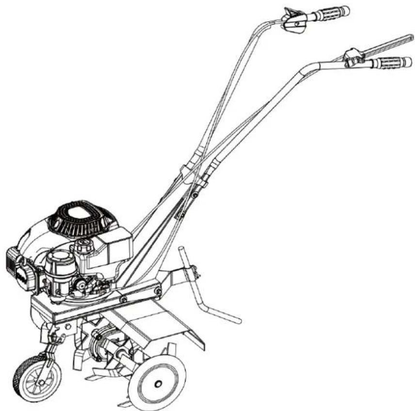 Greenso GS56-G150 - Glebogryzarka spalinowa DT36V-DO150 / GS56-G150 - 1