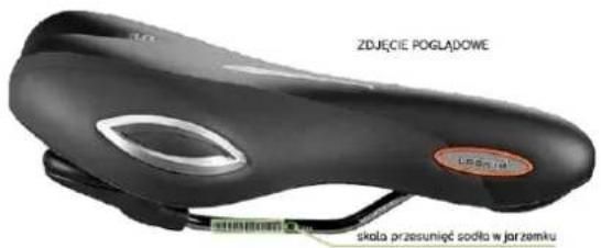 ZDJEĆIE POGLADOWE skala przesunić sodła w jarzemku