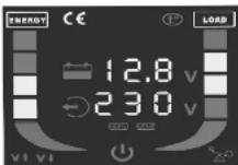 Volt HEX 400 24V - ZABEZPIECZENIA I WYŚWIETLACZ - 1