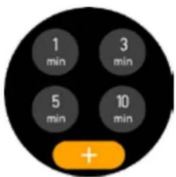 1 min 3 min 5 min 10 min +