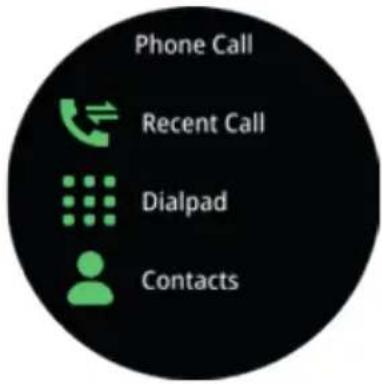 Phone Call Recent Call Dialpad Contacts