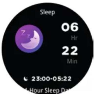 Sleep 06 Hr 22 Min 23:00-05:22 14 Hour Sleep Dat