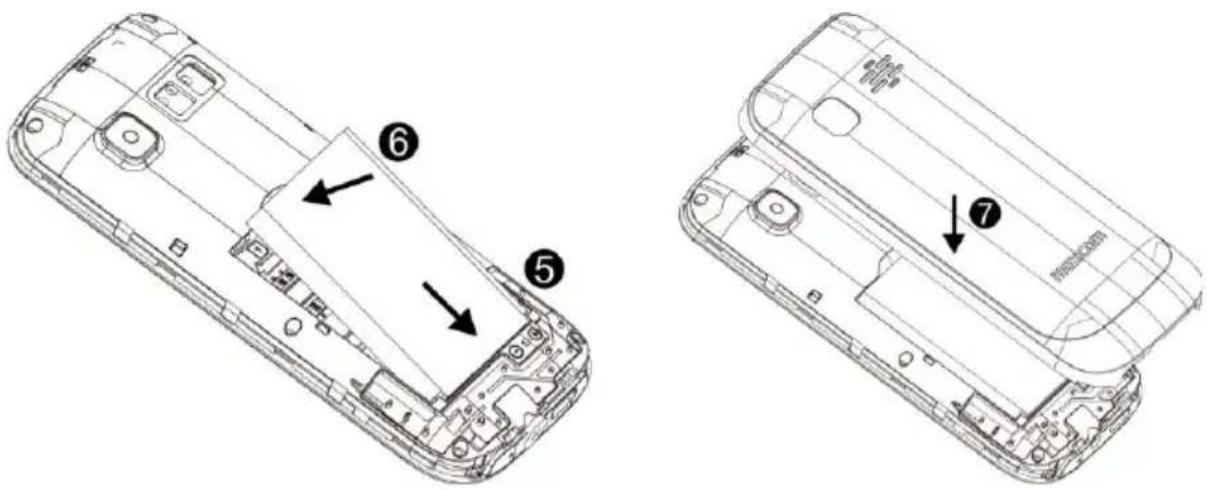 MaxCom Classic MM142 - Instalacja akumulatora - 1