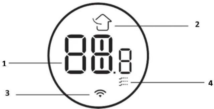 TCL FreshIN TAC-12CHSD/FAI - WYŚWIETLACZ JEDNOSTKI WEWNĘTRZNEJ - 2