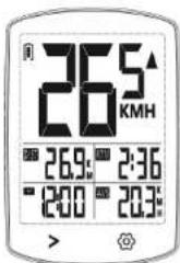26.5 KMH 26.9: 2:36 200: 20:3: