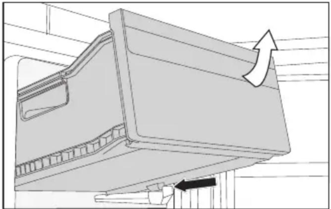 MIELE FNS 4782 E ED - Wyjmowanie szuflad - 1