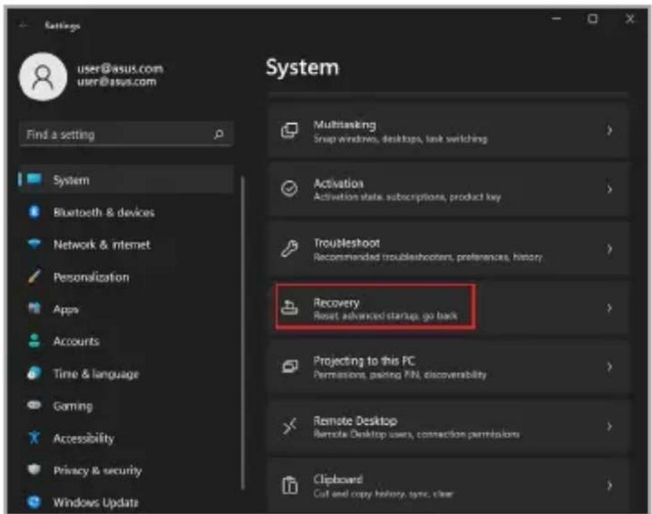 ASUS VivoBook 15 X513EA - Opcje wykonywania kopii zapasowej - 1