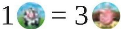 1 = 3