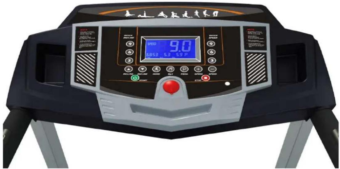 Hertz Fitness Active 2 - INSTRUKCJA PANELU STERUJĄCEGO - 1