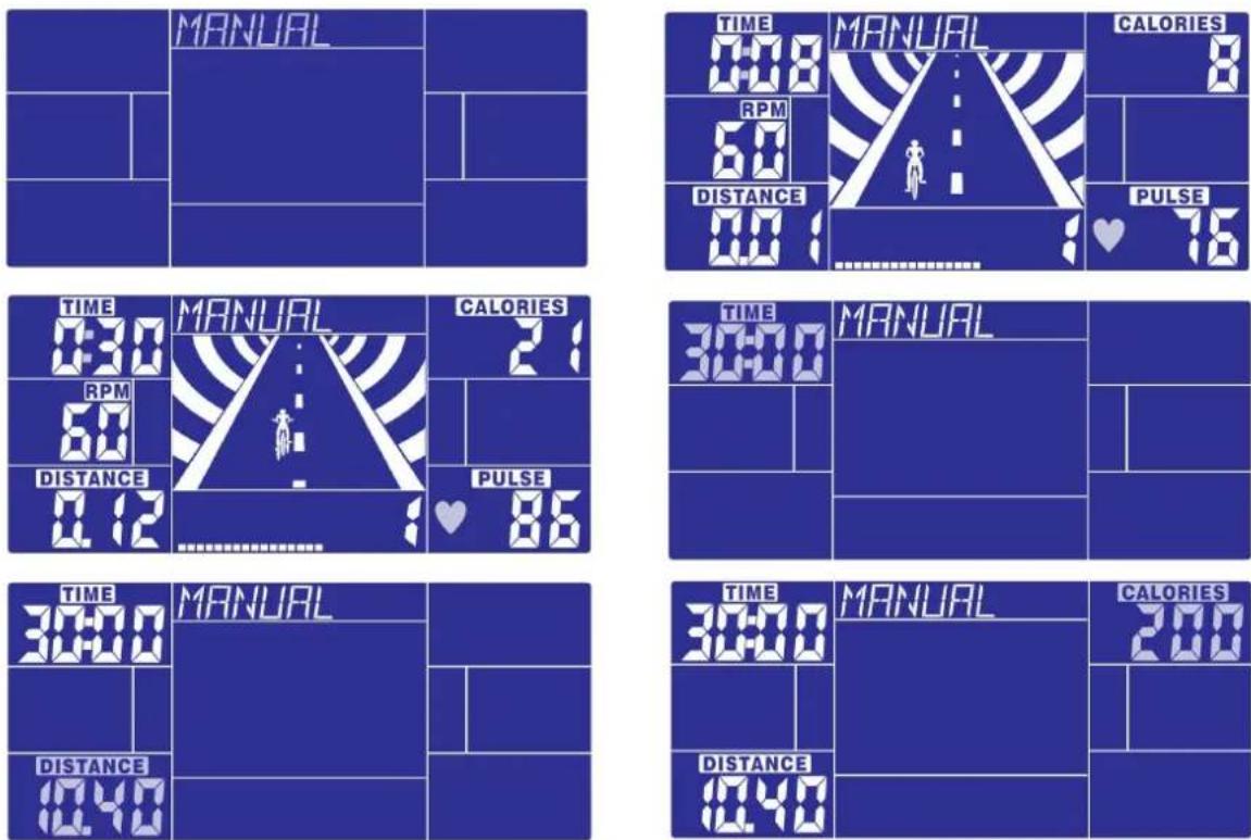 MANUAL TIME 0:30 RPM 60 DISTANCE 80 CALORIES 8 PULSE 76 TIME 0:30 RPM 60 DISTANCE 0.12 CALORIES 2 PULSE 86 TIME 30:00 MANUAL MANUAL - - - - - - - - - - - - - - - - - - - - - - - - - - - - - - - - - - - - - - - - - - - - - - - - - - - - - - - - - - - - - - - - - - - - - - - - - - - - - - - - - - - - - - - - - - - - -