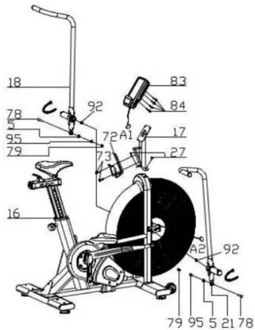 18 78 5 95 79 16 92 72 A1 3 83 84 17 27 A2 92 79 95 5 21 78