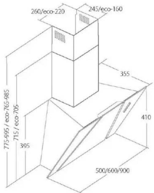 260/eco-220 245/eco-160 775-995 / eco-765-985 715 / eco-705 395 355 410 500/600/900