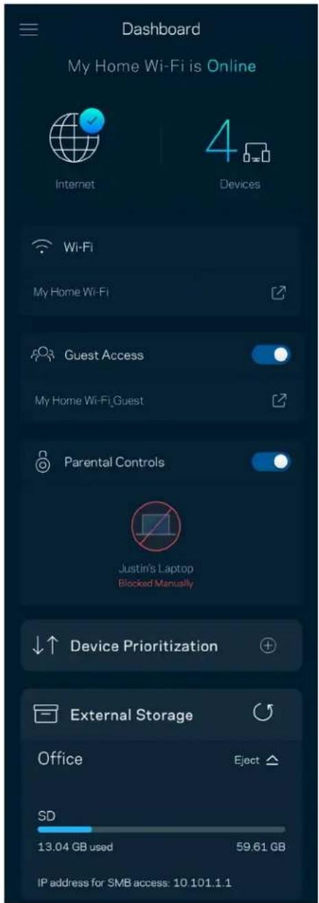 LINKSYS Velop Atlas 6 MX2001 - Pulpit nawigacyjny - 1
