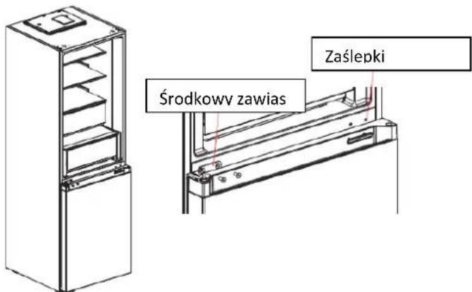 MIDEA HD-450RWEN - Zmiana kierunku otwierania drzwi - 10